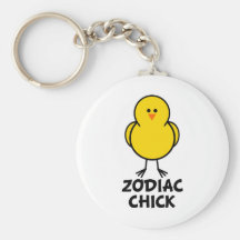 Pintinho do zodíaco chaveiros