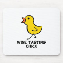 Pintinho Mousepad da degustação de vinhos