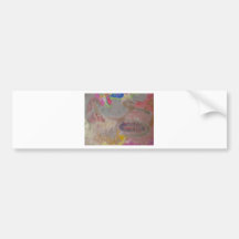 Pintura abstrata adesivo