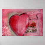 pintura abstrata impressão