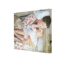 Pintura de Mary Cassatt Impressão De Canvas Envolvida