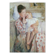 Pintura de Mary Cassatt Cartões