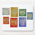 Pinturas Mousepad da série da cor do anjo