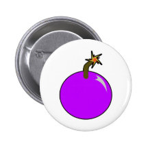 Pirata da bola de canhão da bomba do tiro redondo  pins