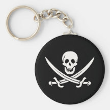 Pirata de Jack Rackham Chaveiros