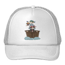 Piratas pequenos bone