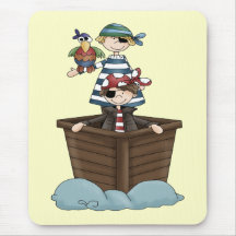 Piratas pequenos mousepad