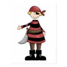 Piratas · Pirata #3 Cartoes Postais