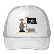 Piratas · Pirata, bandeira & tesouro Boné