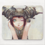 Piscar os olhos Mousepad