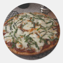Pizza de Pepperoni Adesivo