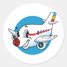 planesmile adesivos em formato redondos