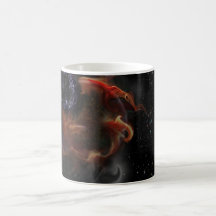 Planeta na ruína caneca