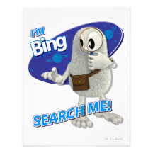 Planetas minúsculos Bing - procurare-me! Convite Personalizado