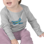 Plano dos desenhos animados camisetas