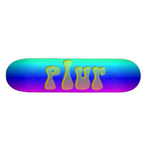 Plataforma de Plur do arco-íris Skates Personalizados
