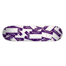 Plataforma do skate do marfim de Merhaba (índigo)