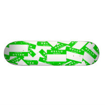 Plataforma do skate do marfim de Merhaba (limão)