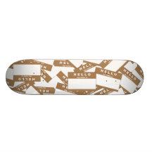 Plataforma do skate do marfim de Merhaba (Tan)