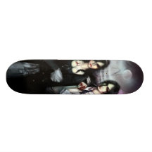 Plataforma do skate dos vampiros
