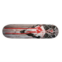 Plataforma forçada skate personalizado
