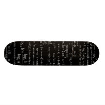 Plataforma matemática do skate dos números