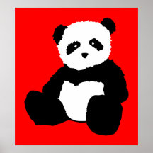 plush. da panda posteres