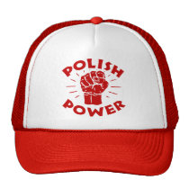 Poder polonês bonés