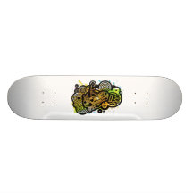 Poison_dart_frog Skate Personalizado