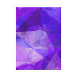 Polígono abstratos 152 impressão de canvas envolvidas
