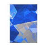 Polígono abstratos 261 impressão em tela canvas