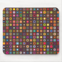 PolkaSquare Funky Mouse Pad