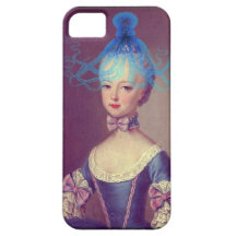 Polvo Steampunk chamativo de Marie Antoinette Capa De iPhone 5 Case-Mate