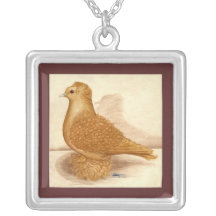 Pombo amarelo de Frillback Pingente