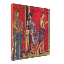 Pompier de Lart - ritual dos mistérios da noiva Impressão De Canvas Esticada