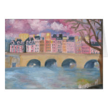 "Pont Neuf " Cartão