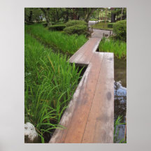 Ponte de Kenrokuen Impressão