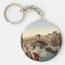 Ponte II de Rialto, Veneza, Italia Chaveiros