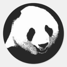 Pop art da panda adesivo