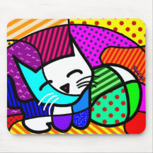 Pop de Gato Mouse Pads