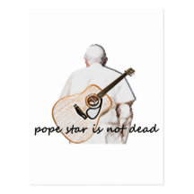 pope Star Cartão Postal