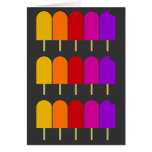 Popsicles Flavorful Cartoes