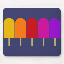 Popsicles Flavorful Mousepad