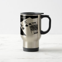Póquer - eu sou todo dentro! caneca