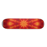 POR DO SOL ABSTRATO SKATE PERSONALIZADO