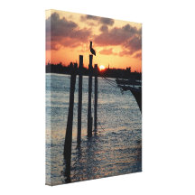 Por do sol de Florida em canvas superiores Impressão Em Tela Canvas