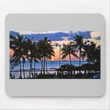 Por do sol de Havaí Mousepad