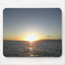 Por do sol de Havaí Mousepads
