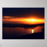 Por do sol Noruega 09 Posters