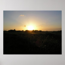 Por do sol posteres